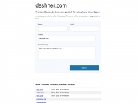 deshner.com Webseite Vorschau