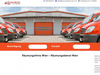 raeumungsfirma-wien.co.at Webseite Vorschau