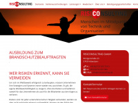 risiconsulting.de Webseite Vorschau
