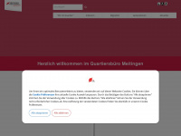 quartiersbuero-meitingen.de Webseite Vorschau
