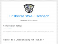 obfischbach.wordpress.com Webseite Vorschau