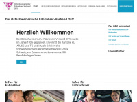 ofv-fahrlehrer.ch Webseite Vorschau