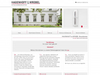 hagenhoff-wrobel.de Webseite Vorschau