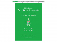 weihnachtsmarkt-buettelborn.de Webseite Vorschau