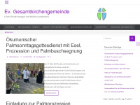 fruecht-friedrichssegen-evangelisch.de Webseite Vorschau