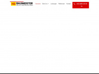 hd-baumeister.at Webseite Vorschau