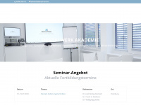 dental-werk-akademie.de Webseite Vorschau