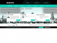 ipopema.pl Webseite Vorschau