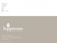 lexpresso.at Webseite Vorschau