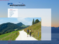 pro-weissenstein.ch Webseite Vorschau