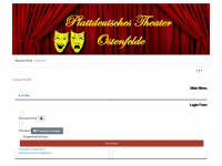 theatergruppe-ostenfelde.de Webseite Vorschau