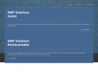 dmp-solutions.de Webseite Vorschau