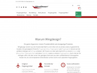 wingdesign.com Webseite Vorschau