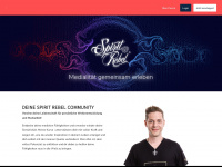 spirit-rebel.com Webseite Vorschau
