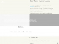bachfisch.ch Webseite Vorschau