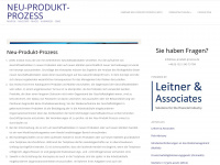neu-produkt-prozess.de Webseite Vorschau