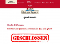 jahrmarktshalle.com Webseite Vorschau