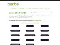 shop-berbel.de Webseite Vorschau