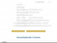 musikschule-uemet.it Webseite Vorschau