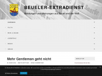 extradienst.net Webseite Vorschau