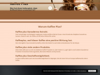 kaffeeplus.at Webseite Vorschau
