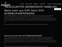 headquarter-barbershop.de Webseite Vorschau