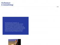 ochsner-consulting.com Webseite Vorschau