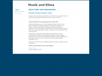 musik-und-klima.de Webseite Vorschau