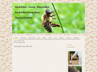 neukoellner-honig-manufaktur.de Webseite Vorschau