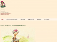 wilma-schwarzwaldwurm.de Webseite Vorschau