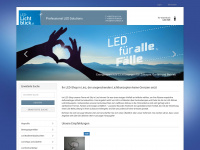 led-lichtblick.at Webseite Vorschau