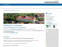 atspb2021.univie.ac.at Webseite Vorschau