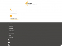 maks-solartec.de Webseite Vorschau