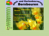 obst-und-gartenbauverein-bernbeuren.org Webseite Vorschau