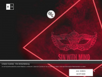 sin-with-mind.com Webseite Vorschau