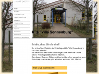 kita-villa-sonnenburg.de Webseite Vorschau