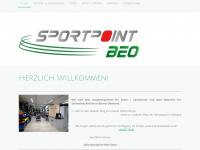sportpoint-beo.ch Webseite Vorschau