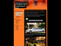 lamborghini-taxi-luzern.ch Webseite Vorschau
