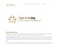 borntobe.blog Webseite Vorschau