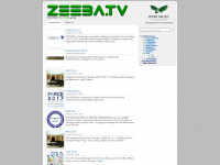 zeeba.tv Webseite Vorschau