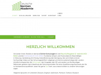 deutsche-normen-akademie.com Webseite Vorschau