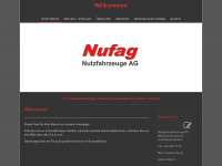 nufag.ch Webseite Vorschau