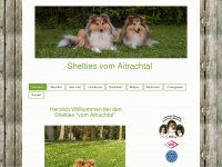 shelties-vom-aitrachtal.de Webseite Vorschau
