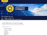 energietechnik-schermuly.de Webseite Vorschau