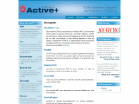 activeplus.fr Webseite Vorschau