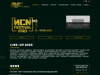 ncn-festival.de Webseite Vorschau