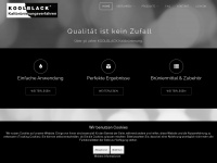 koolblack.de Webseite Vorschau