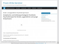 gerstner-psychotherapie.de Webseite Vorschau