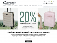 cavalet.se Webseite Vorschau