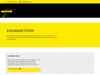 eingangstuer.ch Webseite Vorschau